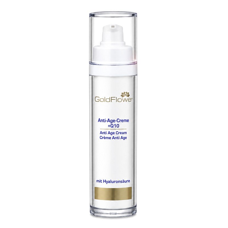Goldflower Anti-Age-Creme + Q10 für trockene und anspruchsvolle Haut